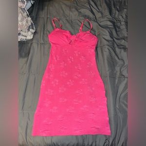 Fashion Nova pink mini dress